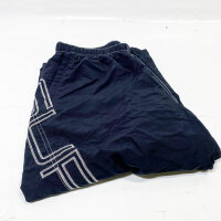 Supreme Spellout Jogginghose, SS25, schwarz, Gr. L, mit Stickerei, lässiger Schnitt, hochwertiger Stoff.