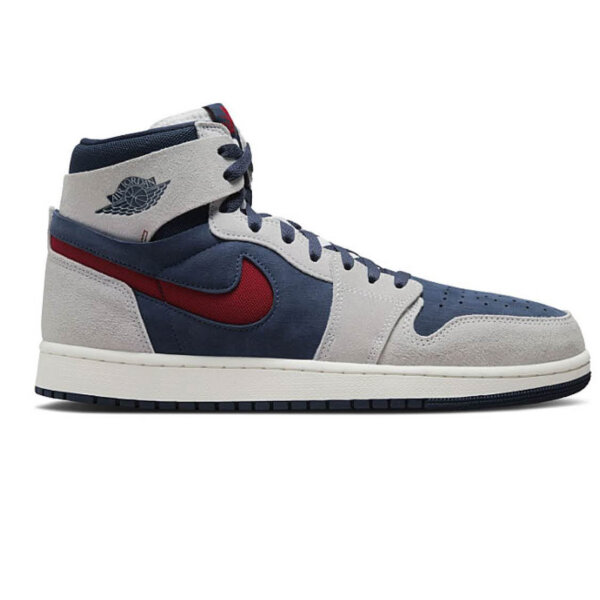 Nike Air Jordan 1 Zoom CMFT 2 "Olympic" - Mens Sneakers - Blue - DV1307-406 - Size 44.5 - Comfortable, stylish, sporty.