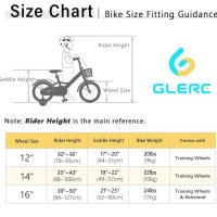 Glerc Bubble 16 Zoll Kinderfahrrad, für 5-8 Jahre, grün, mit Korbstabilisatoren und Gepäckträger, ideal für Jungen und Mädchen.