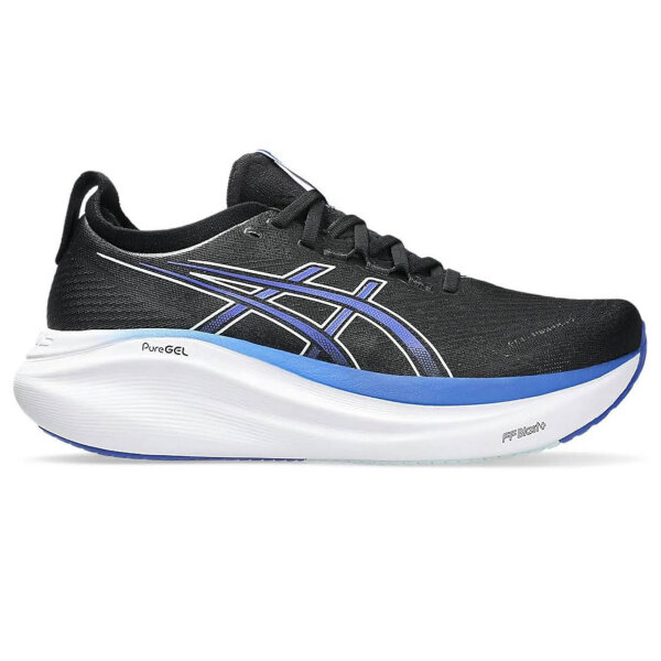 ASICS Herren Gel-Nimbus 27, Laufschuhe, Größe 43.5, atmungsaktiv, dämpfend, ideal für Langstreckenläufe.