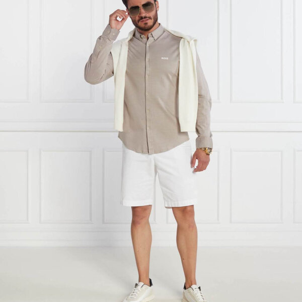 Hugo Boss Biado mens shirt, size XL, classic cut, high-quality fabric, ideal for business and leisure.