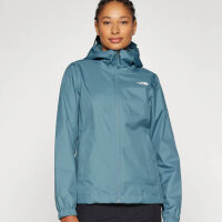 The North Face QUEST JACKET, rain jacket, water-repellent, size M, blue, ideal for outdoor activities.
