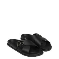 Dolce & Gabbana sandals, size 41, leather, black,...