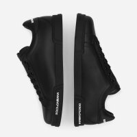 Dolce & Gabbana Portofino sneakers, size 45, calf nappa leather, elegant design, comfortable fit.