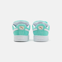 PUMA suede shoes, EU 46, sneakers, mint green, stylish comfort for every occasion.