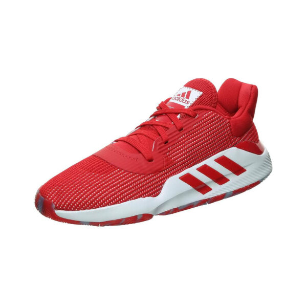 Adidas Mens Pro Bounce 2019 Low, EU 44 2⁄3, Basketball Schuhe, atmungsaktiv, dämpfend, strapazierfähig, ideal für Court-Performance.