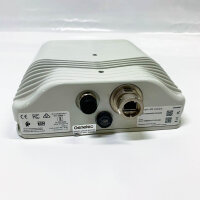 Genetec SharpV LPR camera au-v-ws850-lc-g3-000, PoE 43-57V, 0.9A, DC 24V, 1.7A, high-resolution license plate recognition.