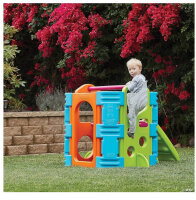 FEBER Spielplatz, Aktivitätszentrum, Spielzeugrutsche, für Kinder 2-7 Jahre, Famosa, fördert Bewegung und Kreativität.