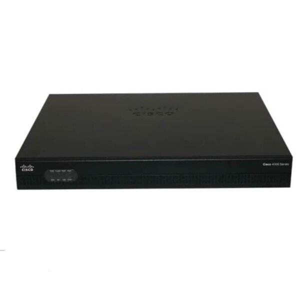 CISCO ISR4321/K9 Integrated Services Router, 4300-Serie, vielseitig, skalierbar, hohe Leistung, Sicherheitsfunktionen.