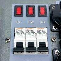 YEEDA Split-Power Y615, 16 split, fuses, compact power distribution, ideal for households and businesses.