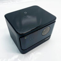Dangbei Mars Pro, 4K laser projector, Ultra HD, 3840 x 2160, with scratches, impressive image quality, compact design.