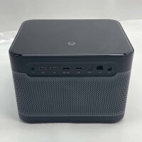 Dangbei Mars Pro, 4K laser projector, Ultra HD, 3840 x 2160, with scratches, impressive image quality, compact design.