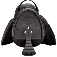 Wilson Staff QS Standbag, Komplettsatz, Schwarz-Weiß, leicht, wasserabweisend, mehrere Fächer, ergonomischer Tragegurt.
