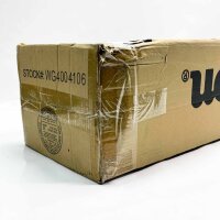 Wilson Staff QS Standbag, Komplettsatz, Schwarz-Weiß, leicht, wasserabweisend, mehrere Fächer, ergonomischer Tragegurt.