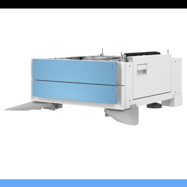 HP LaserJet 6GW46A, Arbeitsgruppen-Papierfach, 2x520 Blatt, erweiterbar, ideal für hohe Druckvolumen.