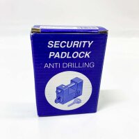 Serrature security padlock 84x69mm, 3 keys, robust, ideal for high security, weatherproof, versatile.