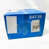 SEAUTO SAT 20, Kabelloser Poolstaubsauger, vollständige Abdeckung, 18.000 Saugkraft, Blau
