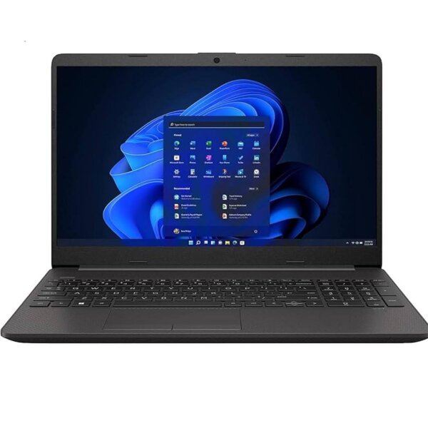 HP Notebook 250 G9, Intel N4500, 15,6" HD-Display, 8 GB RAM, 256 GB SSD, WLAN, HDMI, Windows 11 Pro, italienische Qwertz-Tastatur.