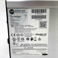 Allen-Bradley Stratix 5200, 1783-CMS20DP, Managed Switch, 20 ports, high network performance, advanced security features.