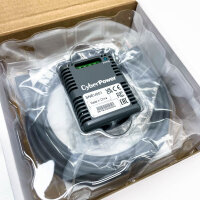 CyberPower SNEV001, environmental sensor, RJ45 x 2, 4 input contacts, measures temperature and humidity, compatible with RMCARD205/400.