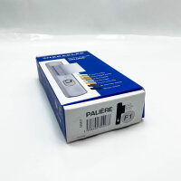 Heracles Salomé, F1, Sicherheits-Türgriff, eloxiertes Silber, robust, elegantes Design, einfache Montage, langlebig.