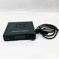 Mytek Brooklyn Bridge, Streamer/DAC/Preamplifier, Black, small scratch on the casing, versatile connection options.