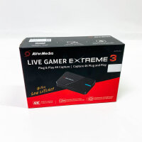 AVerMedia GC551G2 Capture Card, Gaming, 4K, HDR, VRR, ideal for PS5, Xbox, Switch, Windows, Mac, Streaming.