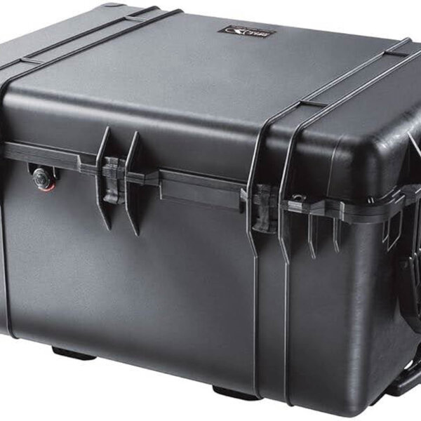 PEL 1630, Long case, transport case, IP67 waterproof, 148L volume, telescopic handle, without foam.