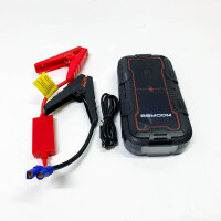 Bsmoom 12V Starthilfe 6000A – Powerbank mit LED, LCD, für Benzin & 10.0L Diesel, kompakt und leistungsstark.