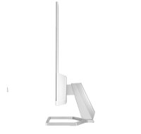 HP Series 5 524sw, FHD IPS Monitor, 23,8 Zoll, 100Hz, 1920x1080, 1500:1, 99% sRGB, HDMI, nachhaltig, Neigung -5 bis +25°, Weiß-Silber.