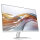HP Series 5 524sw, FHD IPS Monitor, 23,8 Zoll, 100Hz, 1920x1080, 1500:1, 99% sRGB, HDMI, nachhaltig, Neigung -5 bis +25°, Weiß-Silber.