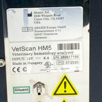 ABAXIS VetScan HM5, Hämatologie-Analysator, kompakt, benutzerfreundlich, schnelle Ergebnisse, ideal für Tierarztpraxen.