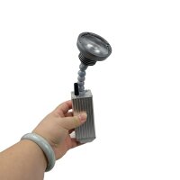 Maky 20x 10 W Pinspot IR, LED Spotlicht, warmweiß, ideal für Events, kompakt, energieeffizient, Fernbedienung.