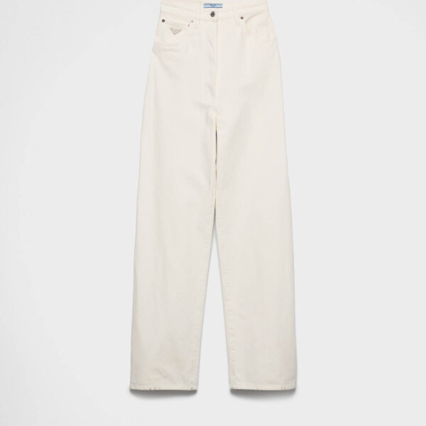 Prada, Jeans Gr. 28, Damenjeans, Denim, weites Bein, modisch und bequem, ideal für lässige Outfits.