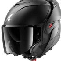SHARK OXO DARK SHADOW Modularhelm, Schwarz Matt, Titan...
