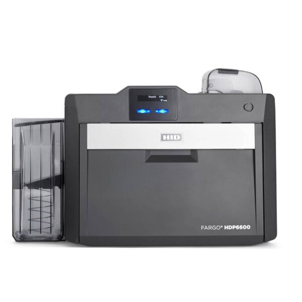 Fargo HDP6600, Kartendrucker, USB/ETH, hochauflösender Druck, doppelseitiger Druck, schnelle Verarbeitung, benutzerfreundlich.