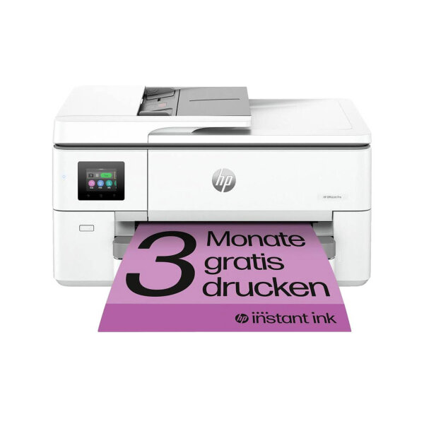 HP OfficeJet Pro 9720e, A3 multifunction printer, print, scan, copy, fax, Wi-Fi, duplex, 3 months HP Instant Ink.