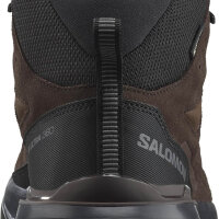 Salomon Herren X Ultra 360 Mid GTX, Wanderschuh, wasserdicht, Leder, Größe 42, braun, optimal für Trails.