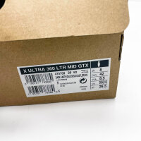 Salomon Herren X Ultra 360 Mid GTX, Wanderschuh, wasserdicht, Leder, Größe 42, braun, optimal für Trails.