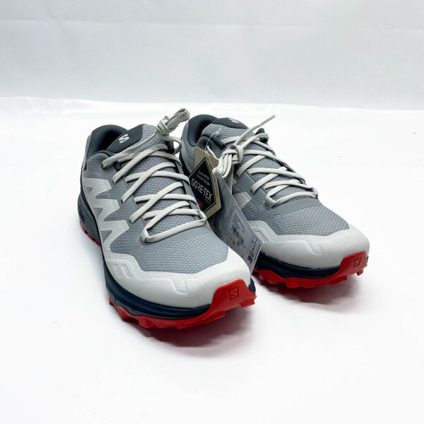 Salomon Outpath GTX Herren Laufschuh, Grau, Größe 41 1/3, wasserdicht, atmungsaktiv, ideal für Trailrunning.
