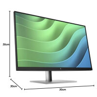 HP E27 G5, 68,6 cm, Monitor, Full HD 1920x1080, IPS, HDMI, DP, Pivot, schlankes Design.