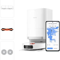 Xiaomi Robot Vacuum X20+, Saugroboter, 6000Pa, LDS-Navigation, 4L Wasser, 280m² Wischfläche, 2 rotierende Wischmops.