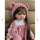 Reborn doll HYAMZ101529, realistic baby doll, handmade, soft, for collectors, 22 inches, lifelike, including accessories.