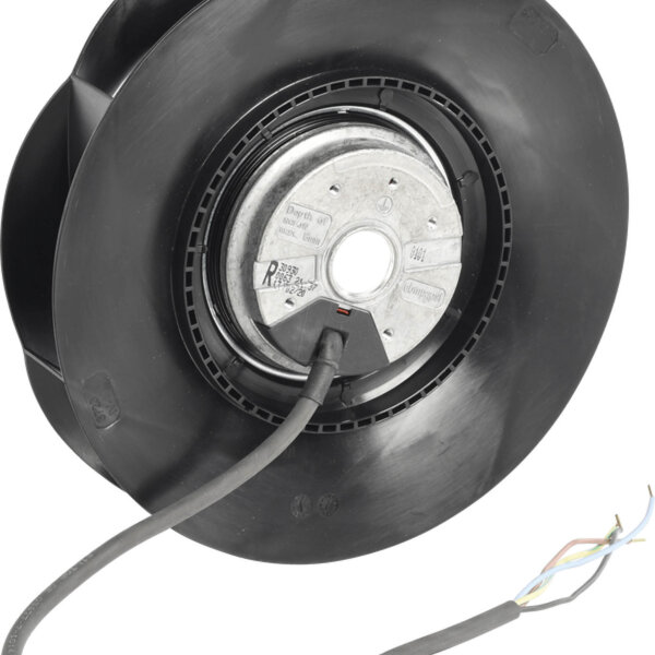 Ebmpapst Radiallüfter, 230VAC, 220x220x71mm, 2100 U/min, leistungsstark, kompakte Bauweise, zuverlässige Kühlung.