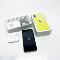 Apple iPhone 11, 64GB, Gelb, Akku 87%, Apple Garantie: Abgelaufen, inkl. OVP, & Zubheör