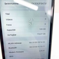 Apple iPhone 11, 128GB, White, Battery 100%, Apple Warranty: Expired, including original packaging, without accessories