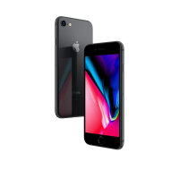 Apple iPhone 8, 64GB, Space Grau, Akku 87%, Apple Garantie: Abgelaufen, inkl. OVP, Kopfhörer, Ohne Ladekabel
