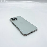 Apple iPhone 15 Pro Max, 256GB, Weiß, Akku 100%, (1 Zyklen), Apple Garantie: Abgelaufen, Ohne Zubehör