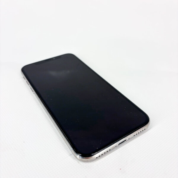 Apple iPhone X, 64GB, Weiß, Akku 69%, (1620 Zyklen), Apple Garantie: Abgelaufen, Ohne Zubehör