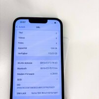 Apple iPhone 13, 128GB, Midnight, Battery 84%, Apple Warranty: Expired, No Accessories